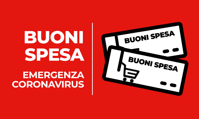 SECONDO AVVISO 
PER L’ASSEGNAZIONE DI “BUONI SPESA” COMUNALI A FAVORE DI PERSONE E/O FAMIGLIE IN CONDIZIONI DI DISAGIO ECONOMICO E SOCIALE CAUSATO DALL’EMERGENZIA COVID-19.