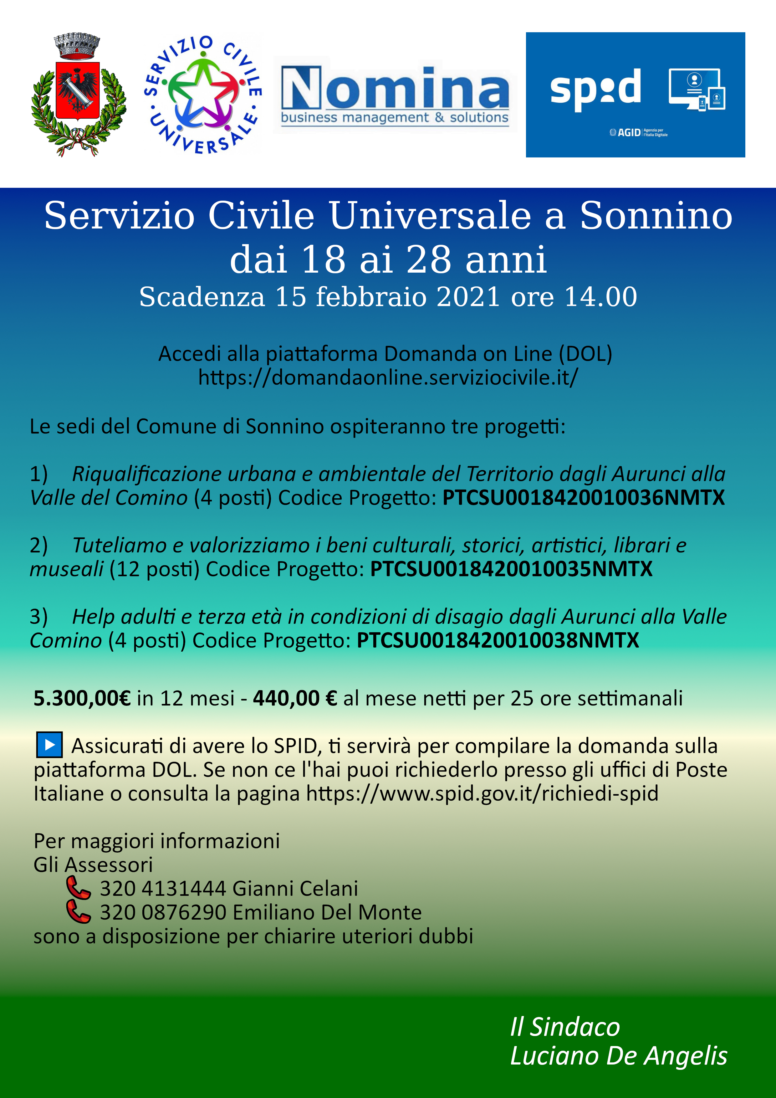 Servizio Civile Universale 2021