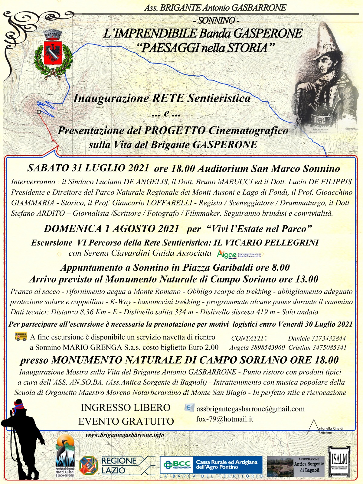 Eventi Associazione Brigante "Antonio Gasbarrone"