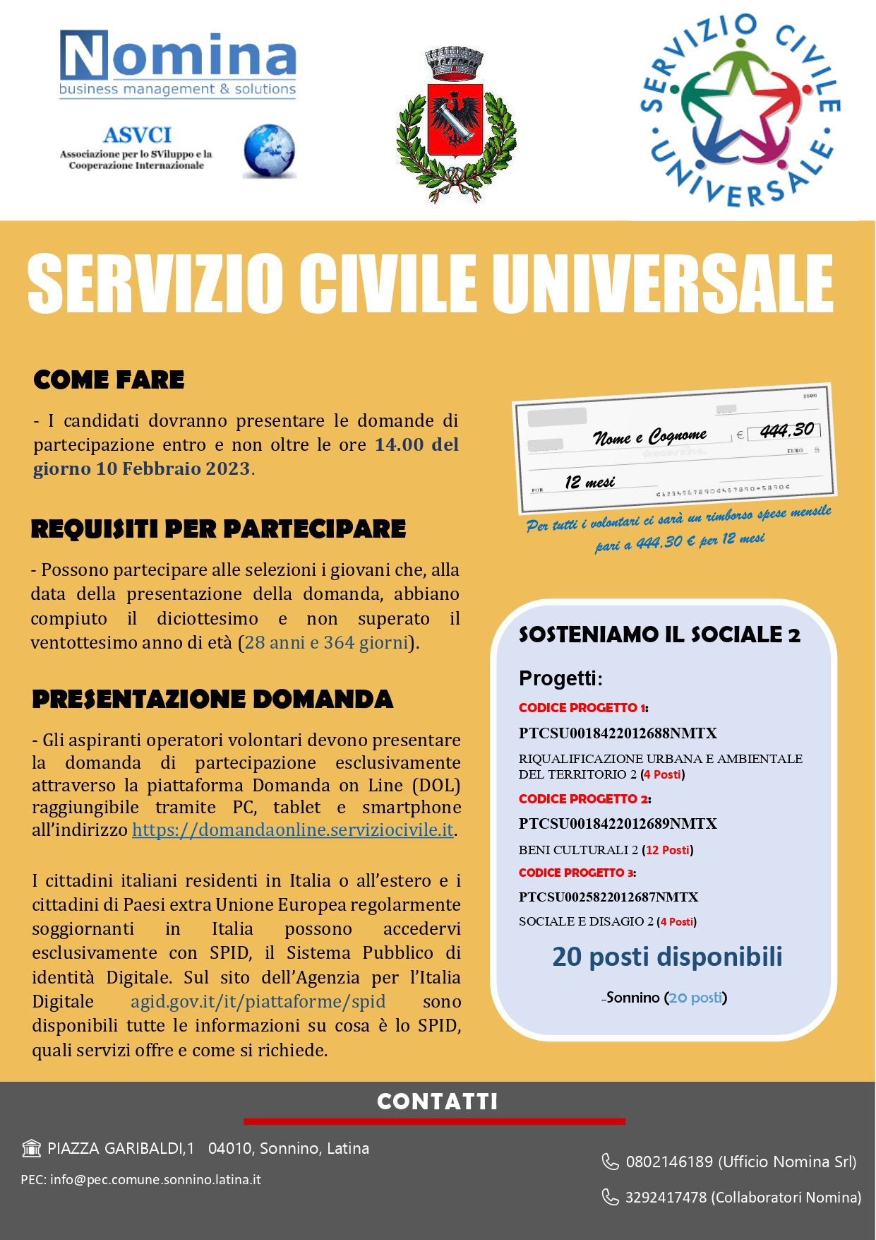 Servizio Civile 2023/2024