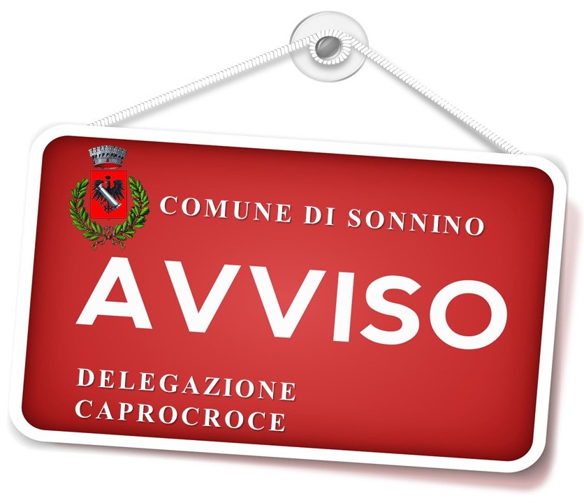 AVVISO CHIUSURA TEMPORANEA DELEGAZIONE DI CAPOCROCE