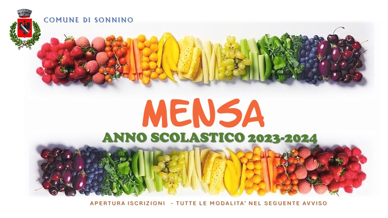 MENSA SCOLASTICA 2023-2024