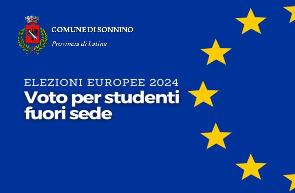ELEZIONI EUROPEE 2024 - VOTO PER STUDENTI FUORI SEDE